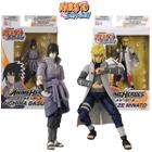 Kit Boneco Naruto Shippuden Minato Namikaze e Sasuke Uchiha - Fun Divirta-se