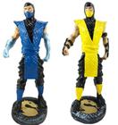 Kit Boneco SubZero e Scopion do Mortal Kombat em Resina - Mahalo