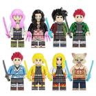 Kit 6 Bonecos Demon Slayer Kimetsu no Yaiba Action Figure Tanjiro Kamado  Nezuko Zenitsu Agatsuma Inosuke Hashibira Giyuu Tomioka Shinobu Kocho -  Tema - Colecionáveis - Magazine Luiza