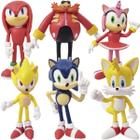 Tails Sonic Azul Sonic Vermelho Sonic Preto - 4 Bonecos - Super Size Figure  Collection - Colecionáveis - Magazine Luiza