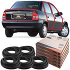 Kit Borracha 4 Portas E Porta Malas Chevrolet Corsa - New Kar