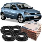 Kit Borracha 4 Portas Guarnição VW Gol 2008 Em Diante - New Kar