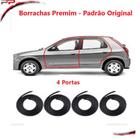 Kit Borracha Das Portas Corsa Celta Prisma 4 Portas Premium - Uniflex