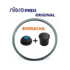 Kit Borracha Nigro Válvula e Peso Panela Pressão Press