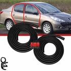 Kit Borracha Porta Peugeot 206 207 Hatch 2/4 Portas - Borracha da porta