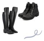 Kit Bota E Coturno Feminino Top Super Confortavel expresion BR 2