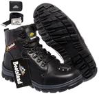 Kit Bota Motociclista Bootsland Masculina em Couro Moto Top