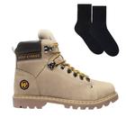 Kit Bota West Coast Worker Classic Masculina + Par de Meia