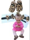 Kit botinha Oncinha baby-animal print