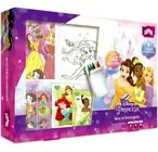 Kit Box De Atividades Disney Princesas Infantil Com Jogos de Carta 4 Anos Menino Menina Copag