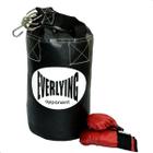 Kit Boxe com Saco de Bater e Luvas Infantil Everlying - Sports Mania