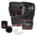 Kit Boxe / Muay Thai Black Line - Naja