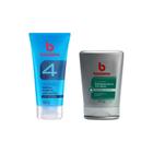 Kit Bozzano Gel Fixador Mega Forte+Gel Pos Barba Refrescante