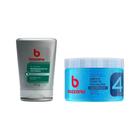 Kit Bozzano Gel Fixador ul+Gel Pos Barba Refrescante