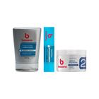 Kit Bozzano Hidrat Creme Barbear+Gel Pos Barba+Gel Fix Inc