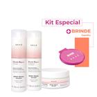 Kit Braé Blond Repair Shampoo Condicionador Máscara e Espelho Colab (4 produtos)