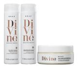 Kit Braé Divine Kit Shampoo 60ml + Condicionador 60ml + Máscara 60ml