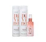 Kit brae divine + serum home care 3 produtos