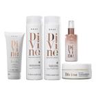 Kit Braé Divine Super (5 Produtos) Shampoo + Condicionador + Mask + Leave In + Sérum