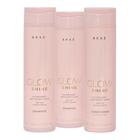 Kit Braé Glow Shine 2x Shampoo 250ml, Condicionador 250ml (3 produtos)