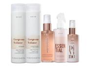 Kit Braé Gorgeous Volume Divine Plume Revival Essential Spray Repair (5 Produtos)