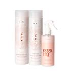 Kit brae soul color e leave-in essential home care 3 itens