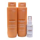 Kit Braé Stages Nutrition - Shampoo 250ml + Condicionador 250ml +Óleo 35ml