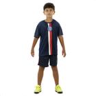 Kit Braziline PSG Mini Craque Marinho - Infantil