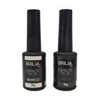 Kit Brilia Nais Esmaltes Essencial Preto + Branco