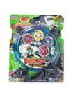 Kit Brinquedo Beyblade Tornado Para Meninos Com Lançador - Linfatoys