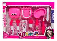 Kit Brinquedo Infantil Médico Dentista Acessorios Seringa