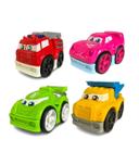 Kit Brinquedo Interativo Meus Primeiros Carrinhos Mega Bloks - Fisher-price