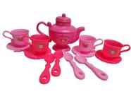 Kit Mini Jogo De Chá Cozinha Porcelana Infantil 9 Peças Flor Lembrancinha  Art Brink no Shoptime