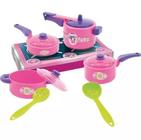 Jogo de Cozinha e Panelinhas Infantil 10 Peças Utensílios e Acessórios  Brinquedo Culinários Completo Didático Chef Kids - Nig Brinquedos -  Panelinha de Brinquedo - Magazine Luiza