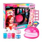 Kit Brinquedo Manicure Fazer As Unhas Com Secador De Unhas