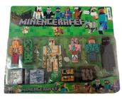 Boneco Minifigure Blocos De Montar Valorie Minecraft no Shoptime