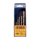 Kit Broca Brasfort A.Rap 05Pc 3,0A8,0Mm