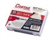 Kit Broca / Serra Copo Diamantada 06 a 12mm 4pçs (Porcelanato) Cortag