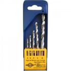 Kit Brocas de Furadeira 3 a 8mm AÇO RÁPIDO HSS BRASFORT