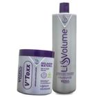 Kit BTX V'Toxx Selagem Natural Redutor de Volume Vloss + Shampoo Limpeza Liss Volume
