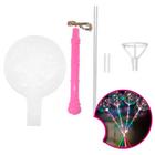 Kit Bubble Rosa com Led Colorido - 18'' - 1 unidade - Rizzo - DECIOS BIJU