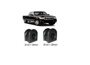 kit Bucha Barra Estabilizadora Dianteira Ford Ranger 4x2 4x4 1998/2005 - 28mm - Guarupeças