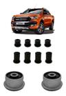 Kit Bucha Feixe De Molas Jumelo Ford Ranger 2012 2013 2014..