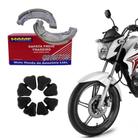 Kit Buchas Coroa Lona Patim Freio Hamp Original Honda Cg Titan Cargo Fan Start 150 160 De 2004 Ate 2021