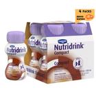 Kit c/ 1 pack 04 unid -Suplemento Nutridrink Compact Danone 125ML - Chocolate