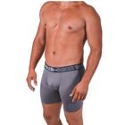 Kit C/10 Boxer Long Leg Cueca Box Lisa Revenda Confortavel