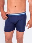 Kit C/10 Boxer Long Leg Fibra Bambu Luxo Cueca Box Revenda