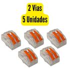 Kit C/ 10 Conector De Derivação Borne Compacto Emenda 3 Fios