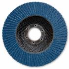 KIT C/10 DISCO FLAP, GRÃO 120, 115 x 22,23mm (Lixa Azul) MELFI