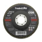 Kit C/ 10 Disco Flap Reto Porcelanato Piso G 120 4.1/2 115 - Tradestar